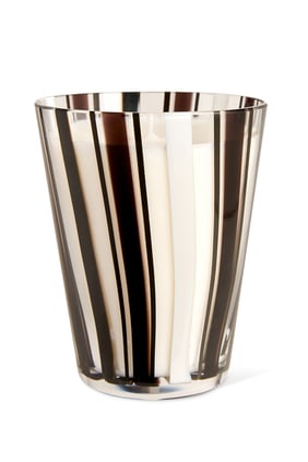 Murano Glass Candle - Mahogany